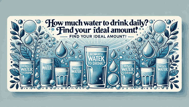 How Much Water to Drink Daily Find Your Ideal Amount